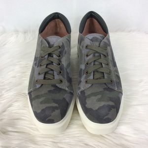 Linea Paolo camouflage leather sneakers. Gorgeous!
